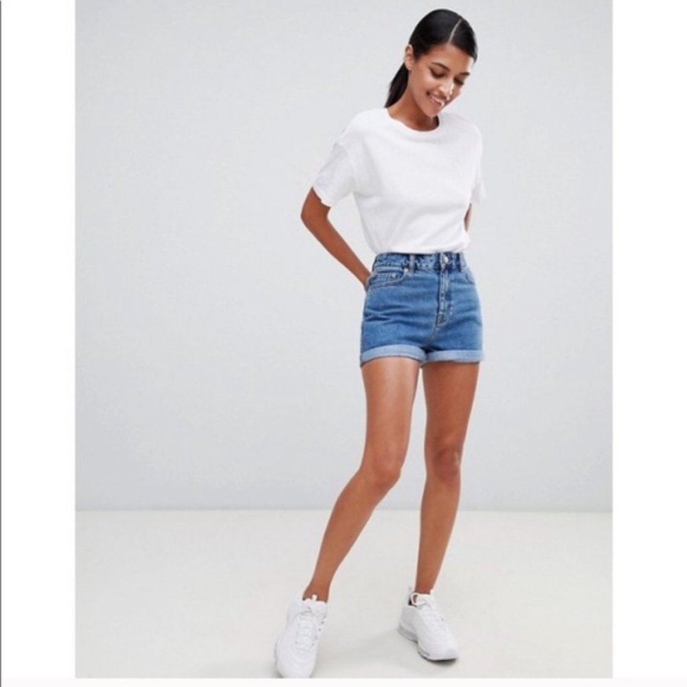 ASOS Denim Mom Shorts